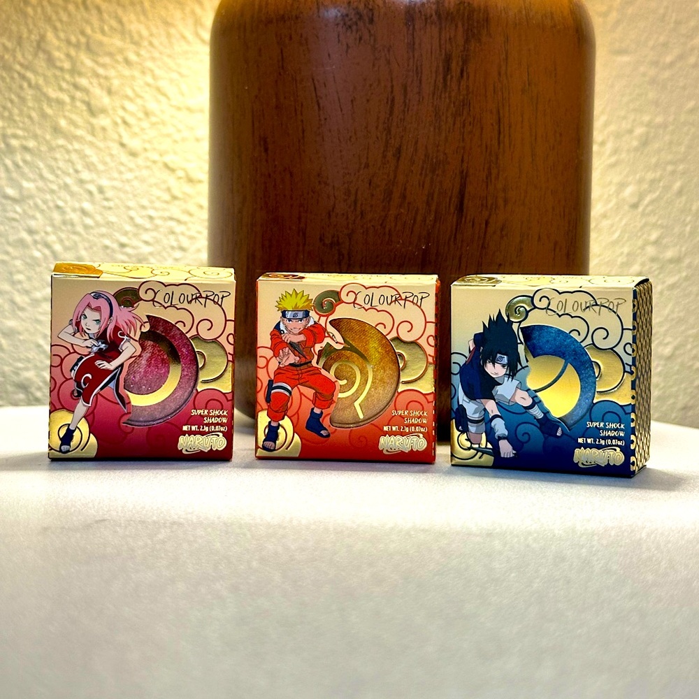ColourPop Naruto shadow set